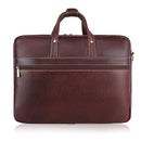 NOBILITY Leather Laptop Bag for Men I Fits Upto 15.6 Inch Laptop/MacBook I Padded Laptop Compartment I Carry Handles with Adjustable Strap I DIMENSION : L-16 inch W-4 inch H-12 inch