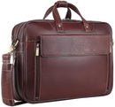 NOBILITY Leather Laptop Bag for Men I Fits Upto 15.6 Inch Laptop/MacBook I Padded Laptop Compartment I Carry Handles with Adjustable Strap I DIMENSION : L-16 inch W-4 inch H-12 inch
