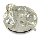 NOBILITY Silver Plated Baby Dinner Set 9 Inch