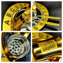 NOBILITY Gold & Silver Plated Baby Dinner Set for Gift Rice Ceremony Annaprashan Sanskar for Boys Girls Kids Birthday Return Festive Gift Items