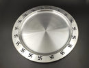 NOBILITY Silver Plated Swastik Design Puja Thali Set Festival Ethnic Pooja Items for Home Temple Office Wedding Return Gift Items