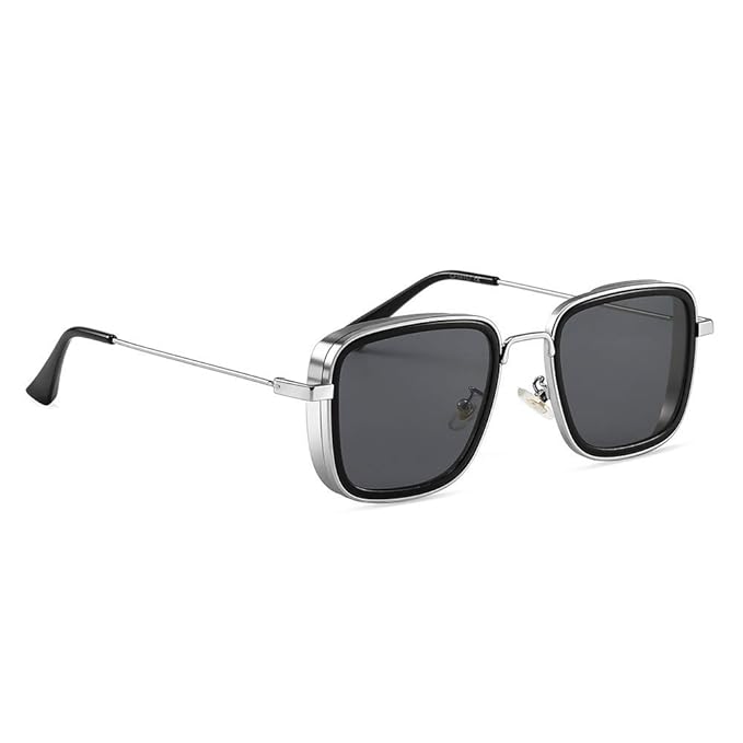 NOBILITY Smooth Leg Covers Lightweight Square Sunglasses for Men