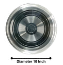 NOBILITY Silver Plated Pooja Thali Set 10 Inch with Accessories Daily Puja Decorative Item for Diwali Mandir Home Office Wedding Return Gift Items