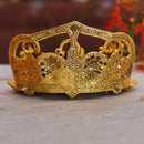 NOBILITY Lakshmi Ganesh Saraswati Statue with Diya Oil Deepak Metal Laxmi Ganesha Idol Showpiece Deepam Traditional Diya for Diwali Puja Home Decoration Wedding Return Gift Items