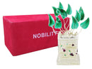 Nobility Silver Plated Tulsi Plant for Home Gift for Wedding and Puja (Size: 11.5 cm x 5 cm)