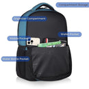 পুরুষ/মহিলাদের জন্য NOBILITY 31L ল্যাপটপ ব্যাকপ্যাক আমি 15.6" পর্যন্ত ফিট করি ল্যাপটপ I ওয়াটারপ্রুফ I ভ্রমণ/ব্যবসায়/কলেজ বুকব্যাগ